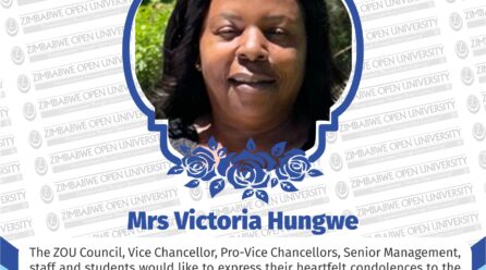 Condolence Message: Mrs Victoria Hungwe