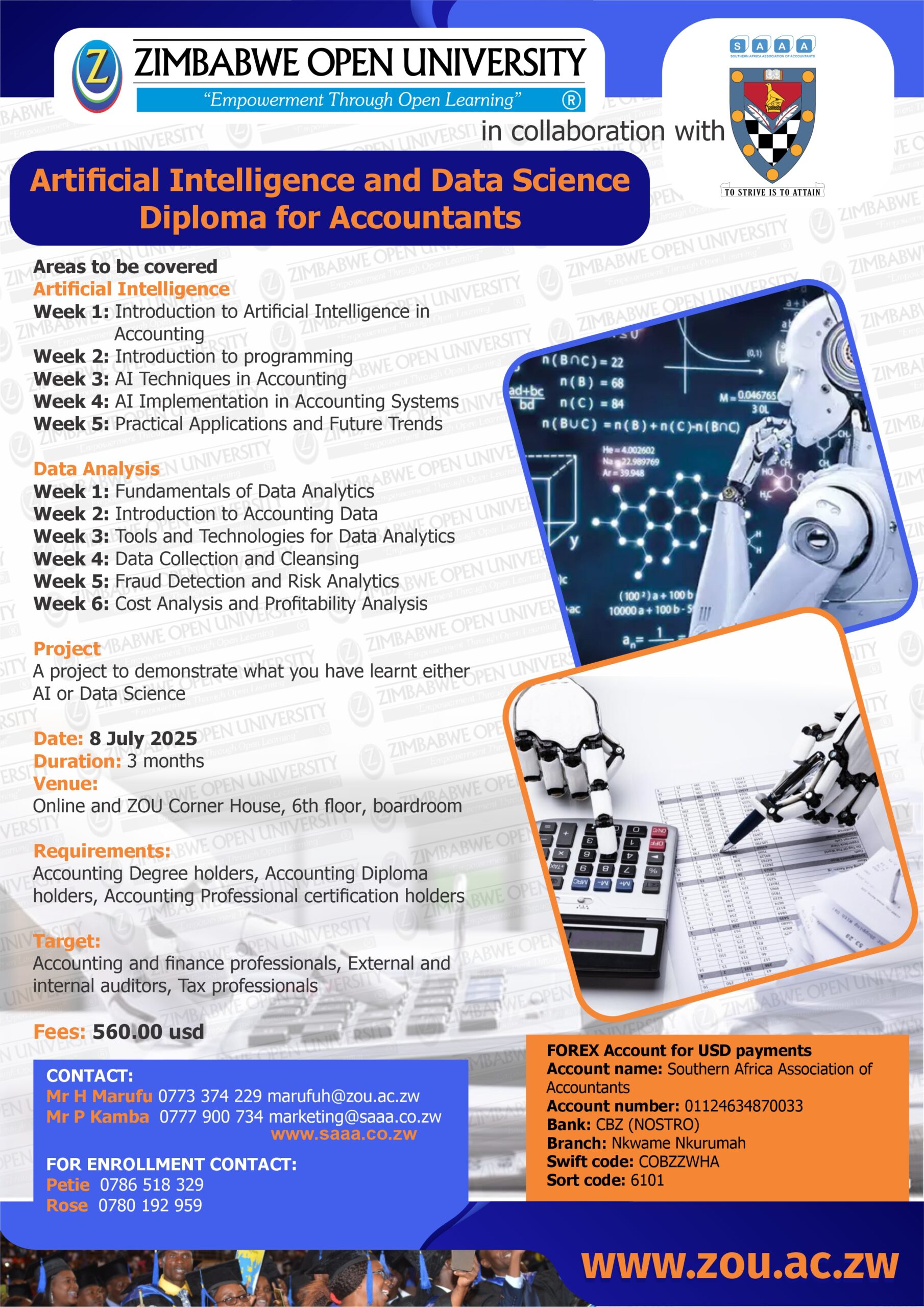 Short Course: Artificial Intelligence and Data Science Diploma for Accountants